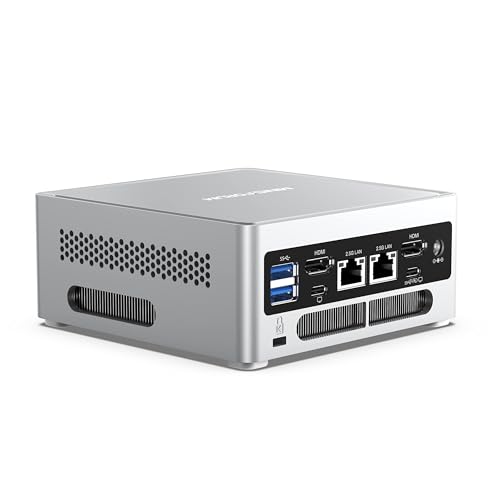 MINIS FORUM Mini-PC NAB6 Lite, Intel Core i5-12600H, 16 GB DDR4, 500 GB PCIe 4.0 SSD, 12C/16T, bis zu 4,5 GHz, 2 x 2,5 G RJ45 LAN, WiFi 6, Bluetooth 5.2, 2 x HDMI, 7 x USB-Anschlüsse MINIS FORUM Mini-PC NAB6 Lite, Intel Core i5-12600H, 16 GB DDR4, 500 GB PCIe 4.0 SSD, 12C/16T, bis zu 4,5 GHz, 2 x 2,5 G RJ45 LAN, WiFi 6, Bluetooth 5.2, 2 x HDMI, 7 x USB-Anschlüsse von MINIS FORUM