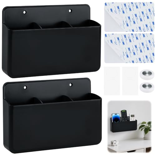 MINISOISO Fernbedienungshalter,2PCS Fernbedienung Halterung Wand Organizer Selbstklebende,Fernbedienungs Aufbewahrung,3 Fäche Wandhalterung Fernbedienu,Remote Control Holder für Wohnzimmern Büro Küche MINISOISO Fernbedienungshalter,2PCS Fernbedienung Halterung Wand Organizer Selbstklebende,Fernbedienungs Aufbewahrung,3 Fäche Wandhalterung Fernbedienu,Remote Control Holder für Wohnzimmern Büro Küche von MINISOISO