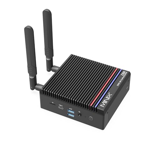 MINIX Fanless Mini PC Windows 11 Pro, Intel i3-N350, NEO Z350-0dB 16GB DDR4 512GB M.2 PCIe Gen3 x 4 SSD Micro Desktop Computer, 4K Dual Display/2.5G LAN, for Business Home Office Multi-Tasking MINIX Fanless Mini PC Windows 11 Pro, Intel i3-N350, NEO Z350-0dB 16GB DDR4 512GB M.2 PCIe Gen3 x 4 SSD Micro Desktop Computer, 4K Dual Display/2.5G LAN, for Business Home Office Multi-Tasking von MINIX