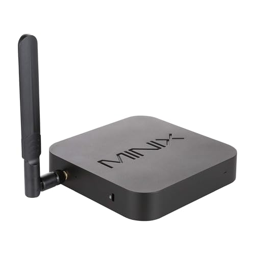 MINIX NEO Z83-4 Plus Intel lüfterloser Mini-PC mit Windows 10 Pro (64-bit) inkl. 4 GB DDR3L + 64 GB eMMC 5.1, automatische Einschaltfunktion Von MINIX Technology Limited. von MINIX