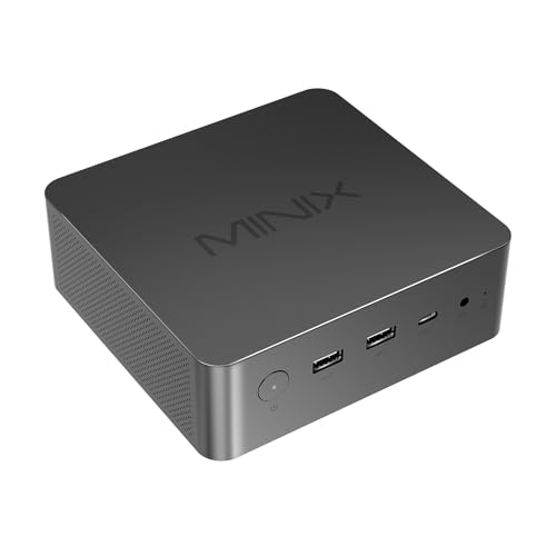 MINIX NR774 Mini PC AMD Ryzen 7 8745HS mit Radeon 780M 32GB DDR5 RAM 1TB PCIe 4.0 SSD USB4.0 Dual 2.5G LAN WiFi 6E BT5.2 8K Quad Display Unterstützung Windows 11 Pro Desktop Computer für Home Office MINIX NR774 Mini PC AMD Ryzen 7 8745HS mit Radeon 780M 32GB DDR5 RAM 1TB PCIe 4.0 SSD USB4.0 Dual 2.5G LAN WiFi 6E BT5.2 8K Quad Display Unterstützung Windows 11 Pro Desktop Computer für Home Office von MINIX