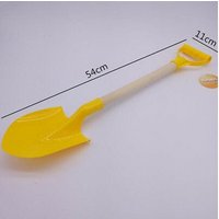 Minkurow - 1 Stück tragbare Strandschaufel für Kinder, einfach zu bedienen – gelbe Schaufel (54 cm) von MINKUROW