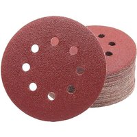 125 mm Schleifpapier-Schleifscheiben Nr. 180 Grit Sander – 20 Scheiben 8 Löcher - Minkurow von MINKUROW