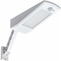 48 led 4500mAh Solarleuchte 900lm IP65 Schwarz Wasserdichte Außenlampe mit verstellbarer Halterung, 120° Bewegungsmelder [Energieklasse a+++] von MINKUROW