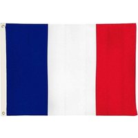 Drapeaux drapeau de la France avec 2 oeillets métalliques, résistants aux intempéries - drapeau national français 90 x 150 cm, tricolore Drapeaux drapeau de la France avec 2 oeillets métalliques, résistants aux intempéries - drapeau national français 90 x 150 cm, tricolore von MINKUROW