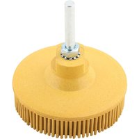 Minkurow - Elektrische Schmirgel- und Gummischeibenbürste, Schleifbürste, Entgraten, Polieren, Schleifscheibe, Schmuck, Holz, Metall, Polieren (7,5 von MINKUROW