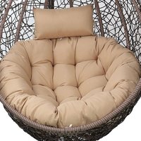 Hängesesselkissen mit Kissen, Outdoor Hängesesselkissen, Schaukelstuhl, Eierstuhl, Hängesessel, Rattanstuhl Sitzkissen für den Garten Hängesesselkissen mit Kissen, Outdoor Hängesesselkissen, Schaukelstuhl, Eierstuhl, Hängesessel, Rattanstuhl Sitzkissen für den Garten von MINKUROW