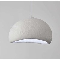 Minkurow - Home Luminaire Kreative Kunstharz-Pendelleuchte für Foyer-Lampe, Weiß Oberfläche, hängende Deckenleuchte für Hotelhallenbeleuchtung, von MINKUROW