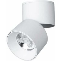 Minkurow - LED-Aufbau-Downlight-Deckenleuchte, faltbarer 360-Grad-drehbarer Kronleuchter-Spotlight-Hintergrund-Deckenleuchte-Lampe Weiß 6000k 10W von MINKUROW