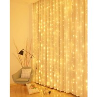 Lichterketten, 3mx3m Vorhang Lichterketten 300 led usb Vorhang Lichter Innen 8 Modi Fernbedienung Timer Deko für Vorhang Hochzeit Terrasse von MINKUROW