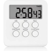 MINKUROW Digitaler Küchentimer und Stoppuhr Big Digit Alarm Magnethalter von MINKUROW