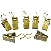 100er Pack Klemmhaken Clips für Gardinen Klemmringe, Gardinenklammern, Edelstahl Gardinenklammern mit Haken (Bronze) - Minkurow von MINKUROW