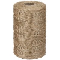 500 m x 1 mm Jute-Schnur, braune natürliche Jute-Schnur für Garten-Foto-Pflanzen-Bastelarbeiten - Minkurow von MINKUROW