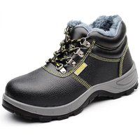 Minkurow - Arbeitsschuhe Herren Sicherheitsstiefel Stahlkappe Winter Warmfutter Sicherheitsschuh eu 37 von MINKUROW