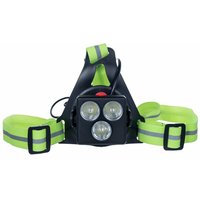 Minkurow - Brust-Lauflicht für Läufer und Jogger mit verstellbarem Strahl und Reflektor USB-wiederaufladbares LED-Fahrradlicht von MINKUROW