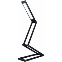 Minkurow - LED-Schreibtischlampe, Nachttischlampe, Klapptischlampe, Aluminium, kabellos, usb, wiederaufladbar, USB-Kabel (schwarz) von MINKUROW
