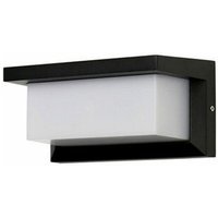 LED-Wandleuchte 18 W/Außenbeleuchtung/Aluminiumwand/IP65 Wasserdichtes Rechteck, 26 x 12,5 x 12,5 cm (Naturweiß-6000k) - Minkurow von MINKUROW