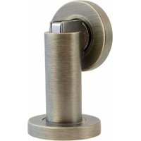 Minkurow - Magnetischer Türstopper in Edelstahloptik – Türstopper mit Boden- und Wandbefestigungsmaterial – Magnetischer Türstopper – ø 5cm, Höhe von MINKUROW