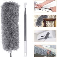 Minkurow - Teleskop-Staubwedel aus Mikrofaser, Mopp-Staubwedel mit biegbarem Eckbesen, entfernt mühelos Staub und Spinnweben. Extra lang 280 cm Minkurow - Teleskop-Staubwedel aus Mikrofaser, Mopp-Staubwedel mit biegbarem Eckbesen, entfernt mühelos Staub und Spinnweben. Extra lang 280 cm von MINKUROW