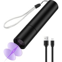 UV-Taschenlampe uv 365 nm Schwarzlicht Hochleistungs-3 w UV-Härtungslampe 3 Modi usb wiederaufladbare Taschenlampen - Minkurow von MINKUROW