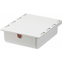 Untertisch-Aufbewahrungsbox, unsichtbare Aufbewahrungsbox, Bleistiftschubladen-Organizer, Werkzeug-Aufbewahrungsbox, erweiterbare Aufbewahrung für von MINKUROW