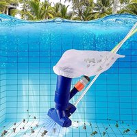 Pool-Staubsauger, Mini-Jet-Staubsauger mit Saug-Reinigungskopf mit 5 Stangenabschnitten, Saugwerkzeug für Teich, Pool, Spa, Springbrunnen - Minkurow von MINKUROW