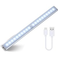 Minkurow - Schranklicht, Tanbaby LED-Bewegungssensor-Licht mit 20 LEDs, USB-Aufladung Schranklicht, 3 Modi Nachtlicht Schranklicht, für Schrank, von MINKUROW