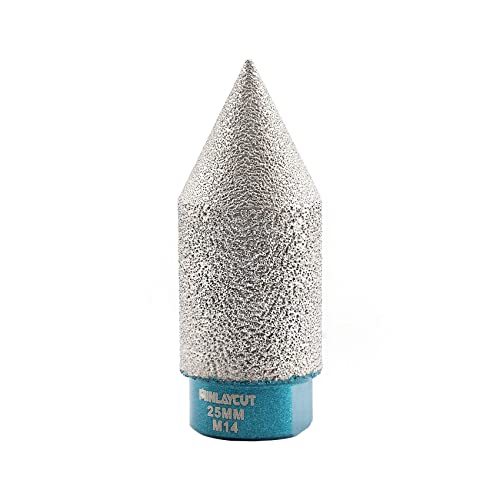 MINLAYCUT Diamant Fasenbits 25mm Diamant Fingerfräser zum Vergrößern Löcher in Fliesen Porzellan Marmor Keramik Granit MINLAYCUT Diamant Fasenbits 25mm Diamant Fingerfräser zum Vergrößern Löcher in Fliesen Porzellan Marmor Keramik Granit von MINLAYCUT