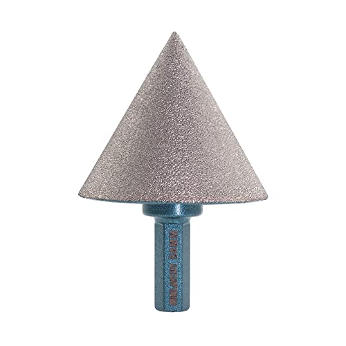 MINLAYCUT Diamant Fasenbits 50mm Diamant Fingerfräser mit Sechskantschaft zum Vergrößern Löcher in Fliesen Porzellan Marmor Keramik Granit MINLAYCUT Diamant Fasenbits 50mm Diamant Fingerfräser mit Sechskantschaft zum Vergrößern Löcher in Fliesen Porzellan Marmor Keramik Granit von MINLAYCUT