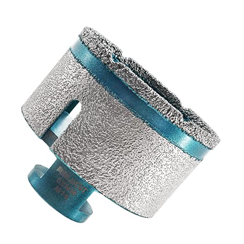 MINLAYCUT Diamantbohrer Fliesenbohrer 68mm Diamant Fingerfräser Lochsäge M14 Gewinde für Porzellan Fliese Keramik Granit Marmor Trockenbohren MINLAYCUT Diamantbohrer Fliesenbohrer 68mm Diamant Fingerfräser Lochsäge M14 Gewinde für Porzellan Fliese Keramik Granit Marmor Trockenbohren von MINLAYCUT