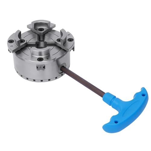 MINRS 4-Backen Selbstzentrierendes Spannfutter Backenfutter Drechselfutter M33 Für Drechselbank Drechselmesser Zentral Einstellbares PräZisionsfutter Drechselbank Zubehör von MINRS