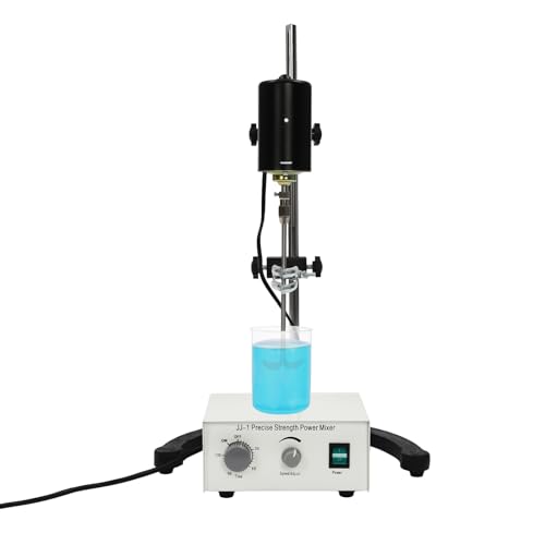 MINRS Magnetrührer Destille, 100W Elektrisch Präzision Laborrührer 0-3000RPM Automatisches Mechanisches für mechanische Labormischer, Präzisionskraft Mischer Überkopfrührer von MINRS