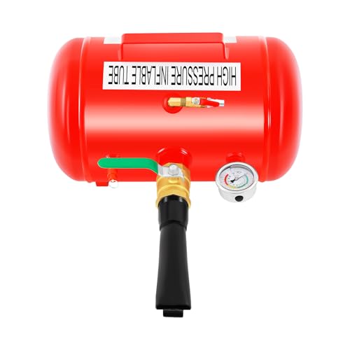 MINRS Reifen-Booster 20L Reifenschockfüller Airbooster Luftkanone Reifen Reifenfüller Booster Befüllhilfe Druckluft Reifenbefüller 6-8 bar Arbeitsdruck für Service und Autowerkstatt von MINRS