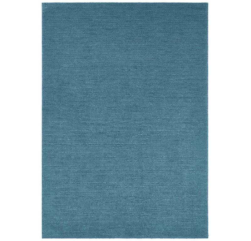MINT RUGS Teppich Kurzflor Teppich Supersoft Petrolblau, rechteckig, Höhe: 10 mm von MINT RUGS