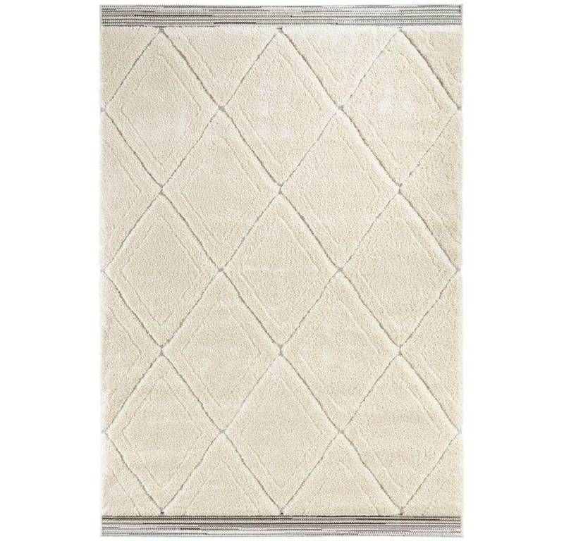 Teppich Hochflor Teppich ColIn-Creme, MINT RUGS, rechteckig, Höhe: 22 mm von MINT RUGS