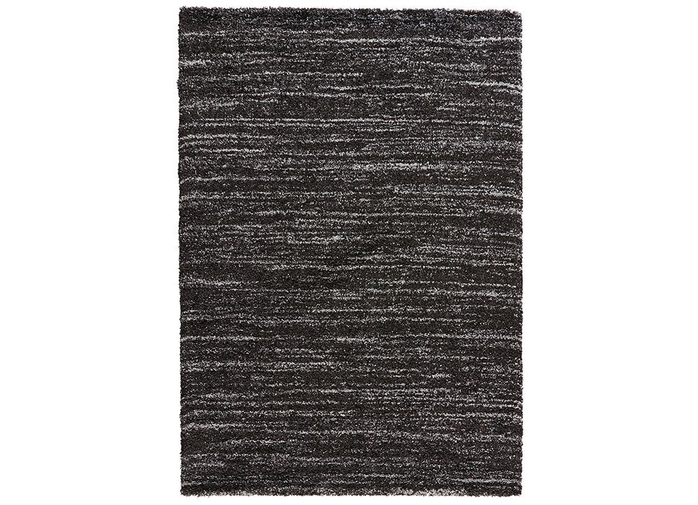 Teppich Hochflor Teppich Delight schwarz grau meliert, MINT RUGS, rechteckig, Höhe: 30 mm von MINT RUGS
