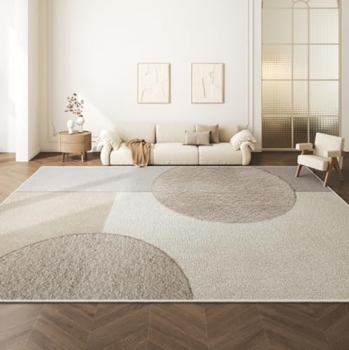 MINTIFNT Wohnzimmer Teppich Licht Luxus Wabi-Sabi-Stil Schlafzimmer Couchtisch Nachttisch Teppich rutschfest leicht zu kümmern, eine große Fläche zu verbreiten das Sofa Bodenkissen nehmen von MINTIFNT