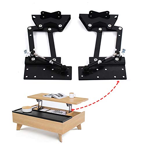 2 x Klappscharnier Lift up Couchtisch Möbelscharnierfeder Scharnier Mechanismus Möbelscharnier für Lift Up Tisch von MINUS ONE