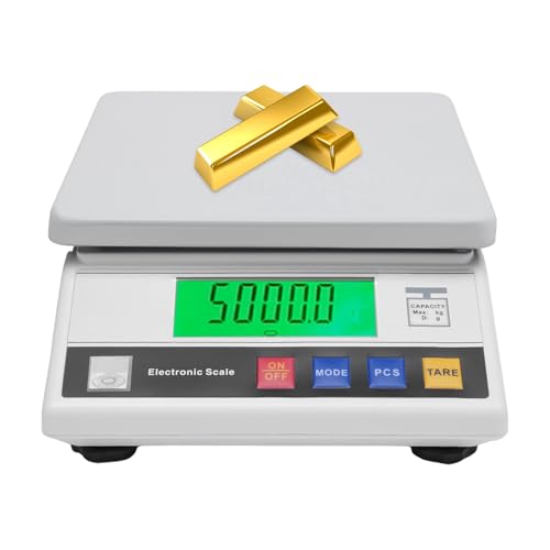 Elektronische Waage, Digital Präzisionswaage 7.5kg/0,1g Küchenwaage Laborwaage Elektronische Waage, Digital Präzisionswaage 7.5kg/0,1g Küchenwaage Laborwaage von MINUS ONE