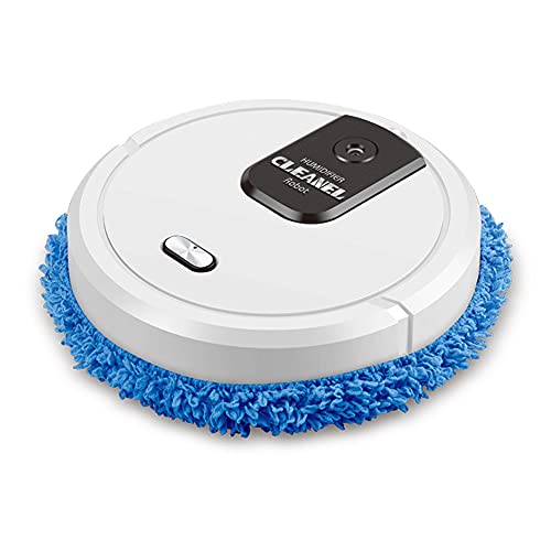 MINUS ONE Roboterstaubsauger, Staubsauger Roboter, Intelligente Lenkung Saugroboter mit Wischfunktion Die Höhe der Stufen Smart Dynamic Navigation für Tierhaare, Böden, Hartböden und Teppiche (White) von MINUS ONE
