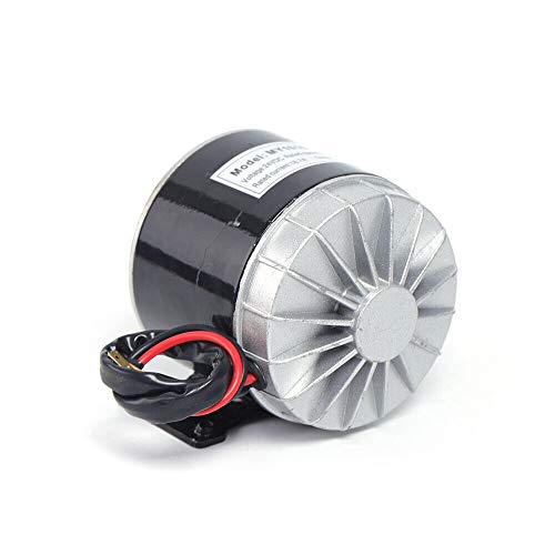 Permanent Magnetmotor Gleichstrommotor Elektromotor Generator Mobile DIY Generator Hochgeschwindigkeits-Elektromotor für Windkraftanlagen DC 24V/36V 350W MY1016 (36V) von MINUS ONE