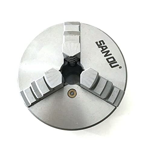 Präzisions 3 Backenfutter Ø 80-125mm Dreibackenfutter Drehbankfutter, 3 Backenfutter fit DrehmaschiNe (125mm) von MINUS ONE