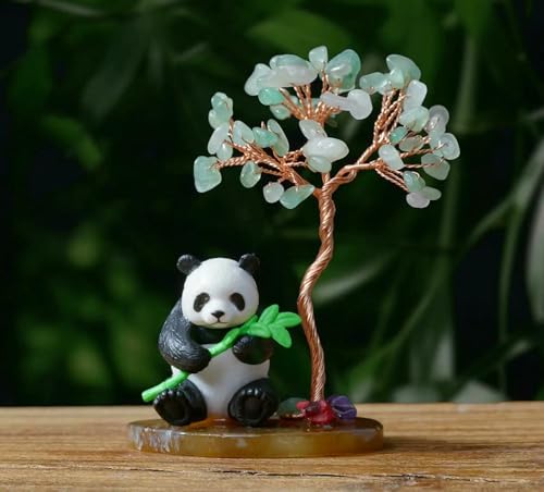 MIONGKI Ornamente Baum Natürliche Reiki Kristall Chakra Heilung Home Office Schreibtisch Edelstein Energie Dekoration 1PC von MIONGKI