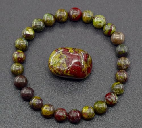 MIONGKI Ornamente aus echten Steinperlen, körperreinigendes echtes Amethyst-Naturarmband für Frauen von MIONGKI