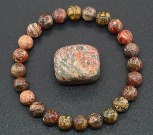 MIONGKI Ornamente aus echten Steinperlen, körperreinigendes echtes Amethyst-Naturarmband für Frauen von MIONGKI