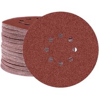 Fox Klett-Schleifscheiben, 225 mm, 8-Loch, f. Trockenbauschleifer, Normalkorund (10 Stk.) K16 - Miotools von MIOTOOLS