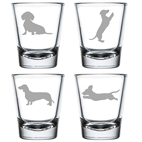 MIP Schnapsgläser, 49,6 ml, Dackel, 4 Stück MIP Schnapsgläser, 49,6 ml, Dackel, 4 Stück von MIP
