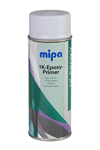 MIPA 1K-Epoxy-Primer-Spray, Korrosionsschutz, Füller, Grundierung Autolack 400ml von MIPA