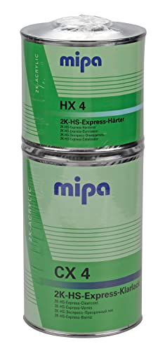 MIPA 2K-HS-Express-Klarlack CX4 1,5 Ltr. Set inkl. Härter HX4 von MIPA