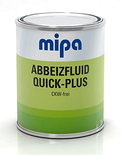 MIPA Abbeizfluid Quick-Plus Entlacker CKW-frei, 750g – Effektive Lack- & Farbresteentfernung auf Stein, Holz & Metall MIPA Abbeizfluid Quick-Plus Entlacker CKW-frei, 750g – Effektive Lack- & Farbresteentfernung auf Stein, Holz & Metall von MIPA